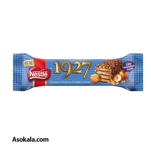 ویفر نستله 1927 Nestle فندقی با روکش شکلات شیری وزن 33 گرم